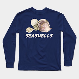 3 Seashells Long Sleeve T-Shirt